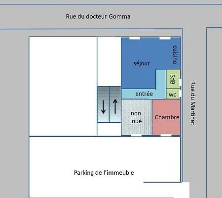 Apartment 7 Avenue Docteur Gomma